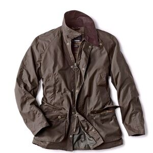 Barbour Ashby Waxed Cotton Field Jacket